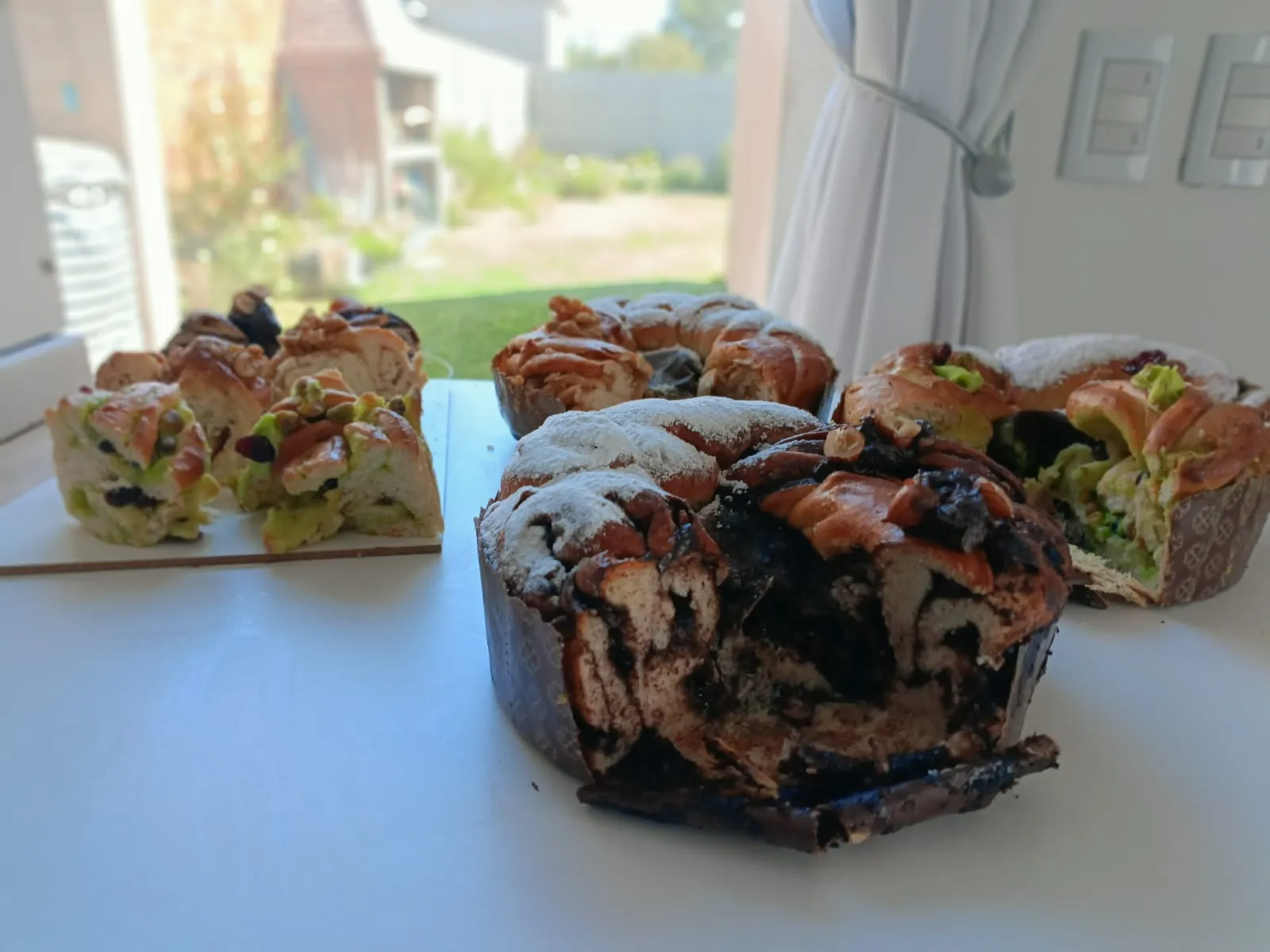 Roscas de Pascua decoradas